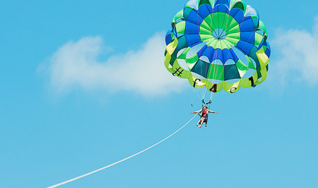 Parasailing Aruba Caribbean