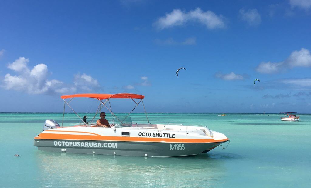 Octopus Aruba Octo Shuttle Private Boat Aruba